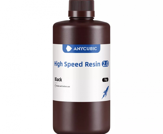 Фото 2 - Фотополімерна смола Anycubic High Speed Resin 2.0 Чорний