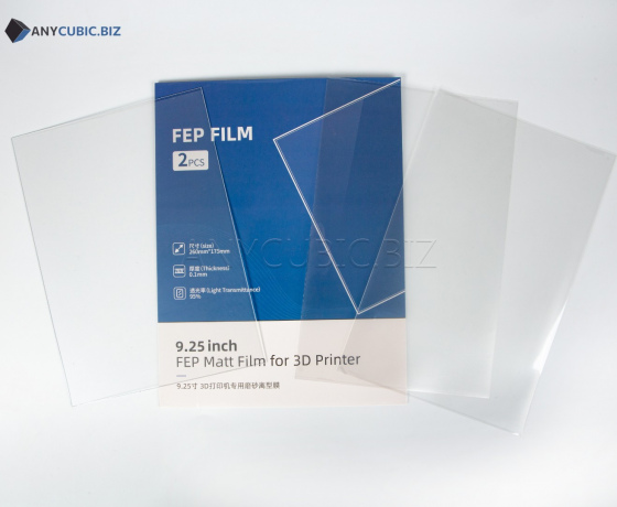 Фото 4 - Тефлоновая FEP Матовая пленка для Photon M3 Plus 2шт 260×175 mm