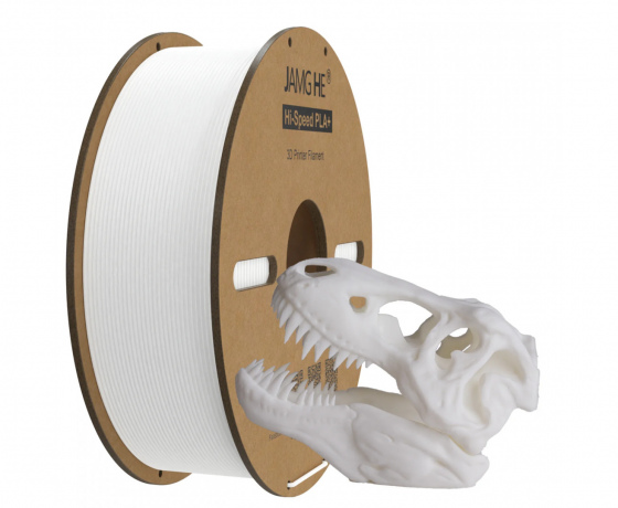 Фото 8 - Білий Високошвидкісний філамент для швидкісного друку Hi-Speed PLA+ JAMGHE 1,75 мм 1kg
