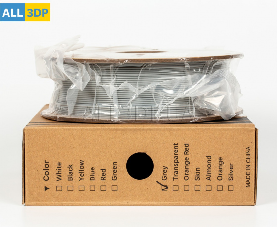 Фото 6 - Сірий Високошвидкісний філамент для швидкісного друку Hi-Speed PLA+ JAMGHE 1,75 мм 1kg