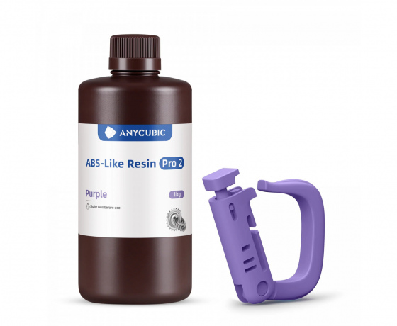 Фото 2 - Anycubic ABS-образная смола Pro 2 фиолетовая