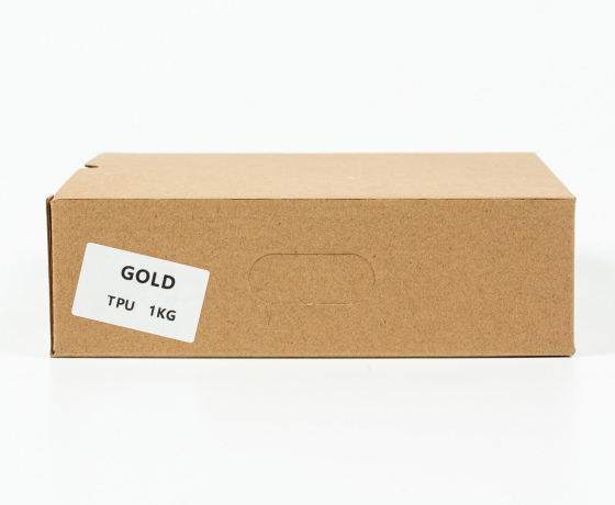 Фото 2 - TPU Filament (пластик) для 3D принтера Золотой 1кг, 1.75мм