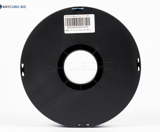 Фото 5 - Пла шовковий Металево-блакитний Anycubic Ø1,75 мм Вага: 1 кг