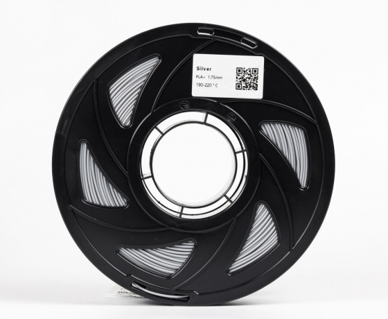 Фото 3 - Срібло пла плюс пластик для 3D принтера ✪1кг✪1.75мм