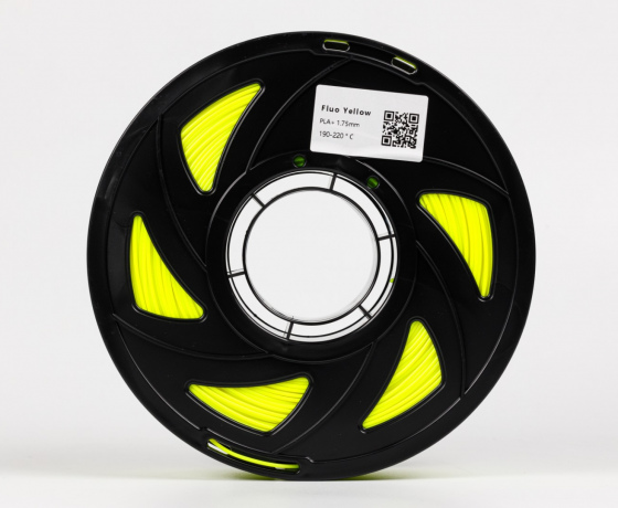 Фото 3 - Желтый Неоновый флуоресцентный пласт плюс пластик для 3D принтера ☼1кг☼1.75мм