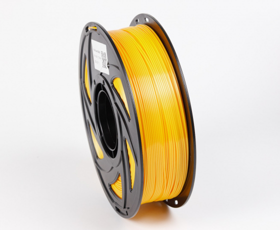 Фото 4 - Жовто-золотистий Пла Пластик Шовковий \ PLA SILK Yellow-Gold 1кг | 1.75мм | 330м