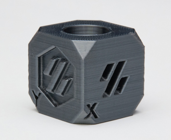 Фото 7 - Темно-сірий Пла Пластик Шовковий \ PLA SILK Dark grey 1кг | 1.75мм | 330м