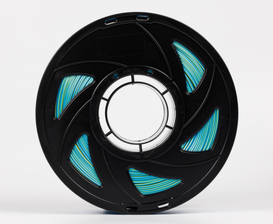 Фото 5 - Червоний Жовтий Синій Шовковий Пла Пластик | PLA SILK Red Yellow Blue 1кг | 1.75мм | 330м