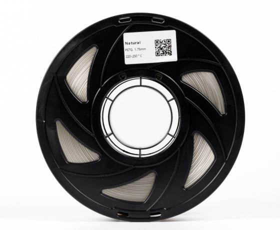 Фото 4 - Натуральний PETG (ПЕТГ) coPET пластик для 3D принтера | Natural PETG 1кг | 1.75мм | 330м