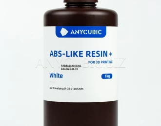 Белая Aбс-образная Фотополимерная смола+ | Anycubic ABS-Like Resin+ White 1кг