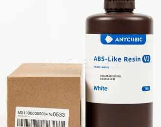 Фотополимерная смола Белая Aбс-образная V2 смывается водой