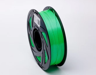 Зелений Пла Пластик Шовковий \ PLA SILK Green 1кг | 1.75мм | 330м